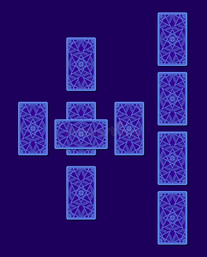 Celtic Cross Tarot Stock Illustrations 6 Celtic Cross Tarot Stock