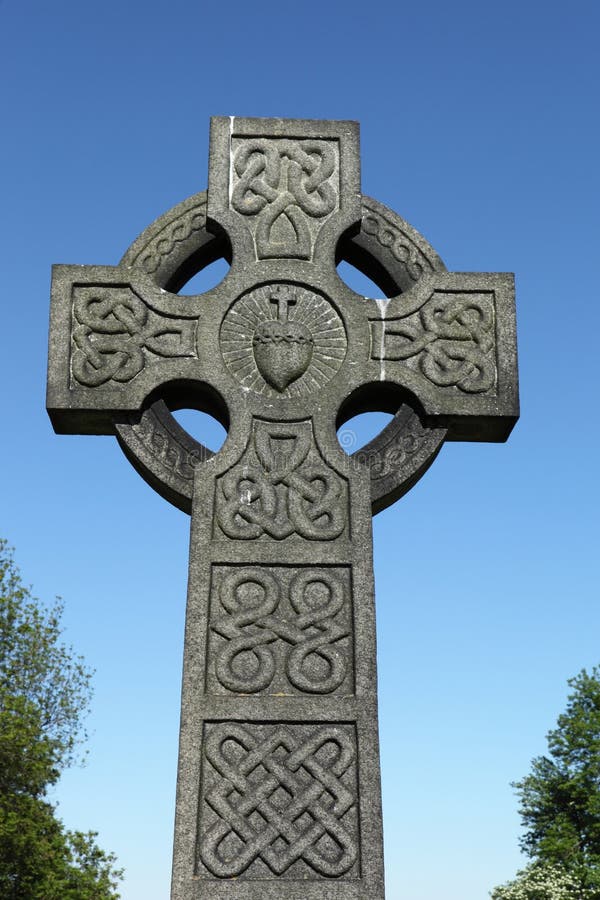 Celtic Cross Tombstone