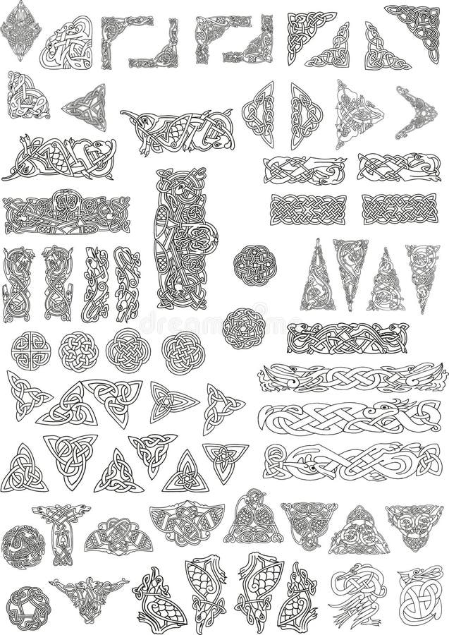 celtic motiv royaltyfri illustrationer celtic motiv royaltyfri illustrationer