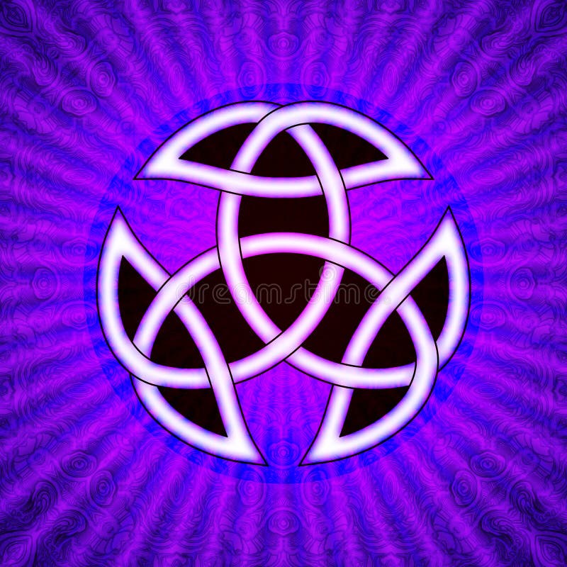 Celtic Trinity Knot stock illustration. Illustration of sacred 55147741