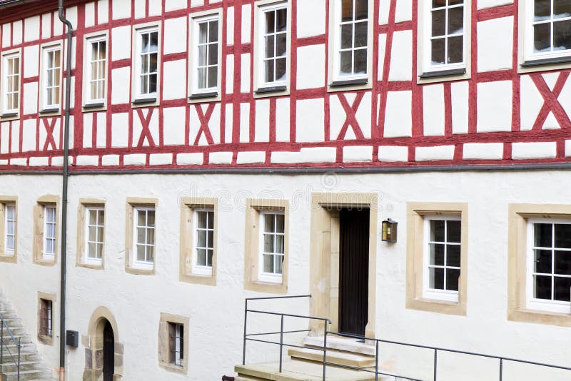 Cembrujący Germany dom przyrodni historyczny zdjęcia stock