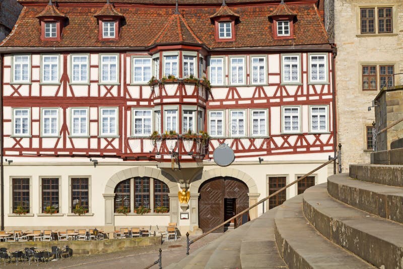 Cembrujący Germany dom przyrodni historyczny obraz royalty free
