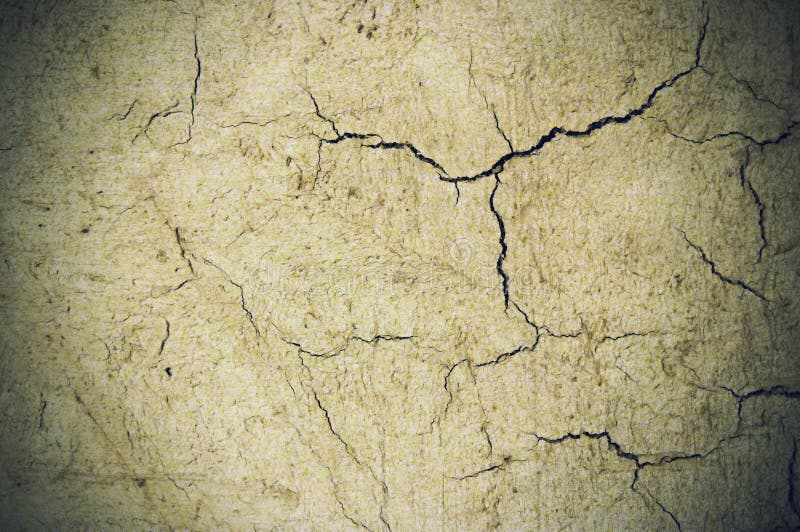 Cement cracked background stock images