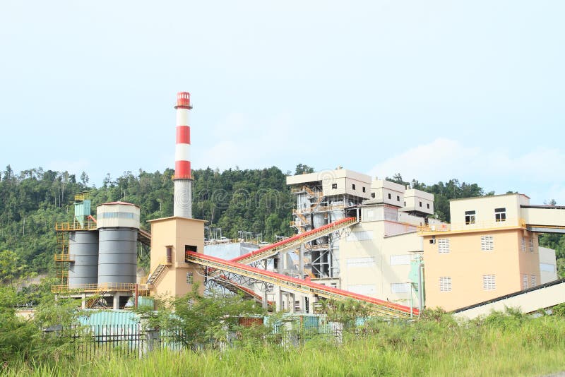 Cement factory stock image. Image of cement, factory - 85887811