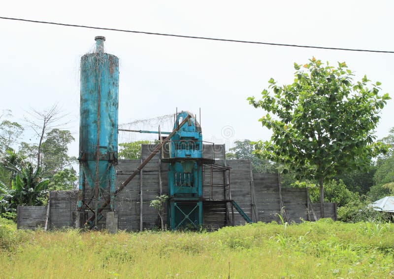 Cement factory stock photo. Image of grass, papua, indonesia - 66642884