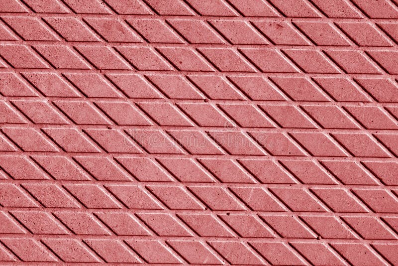 Cement Floor Pattern in Red Color. Stock Photo - Image of abstract