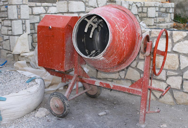 Cement mixer stock photos Cement mixer stock photos