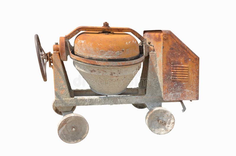 Cement Mixer Machine for Construction Stock Photo Image of machine