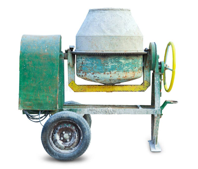 Cement mixer machine stock photo. Image of mill, power 46464456