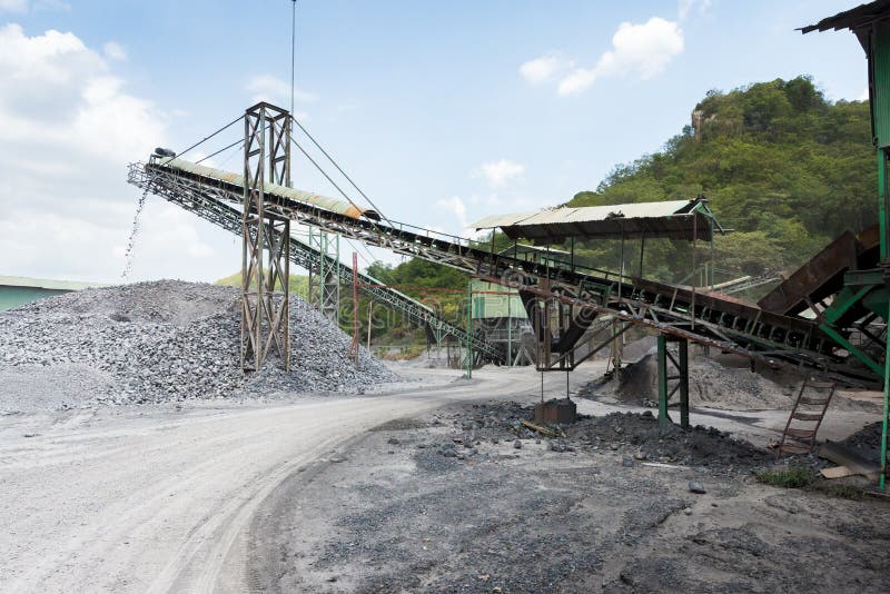 Cement quarry stock image. Image of dust, cement, extraction 81406699