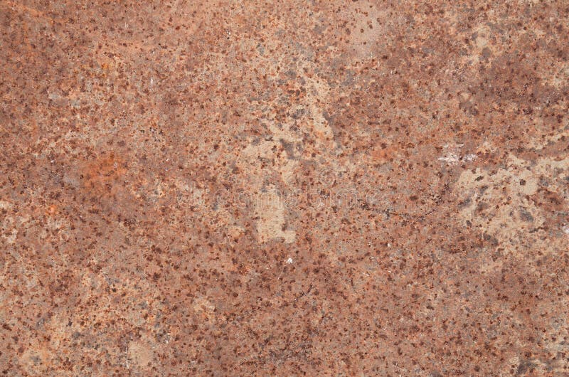 Cement On Rusty Metal For Background Stock Image - Image of substrate