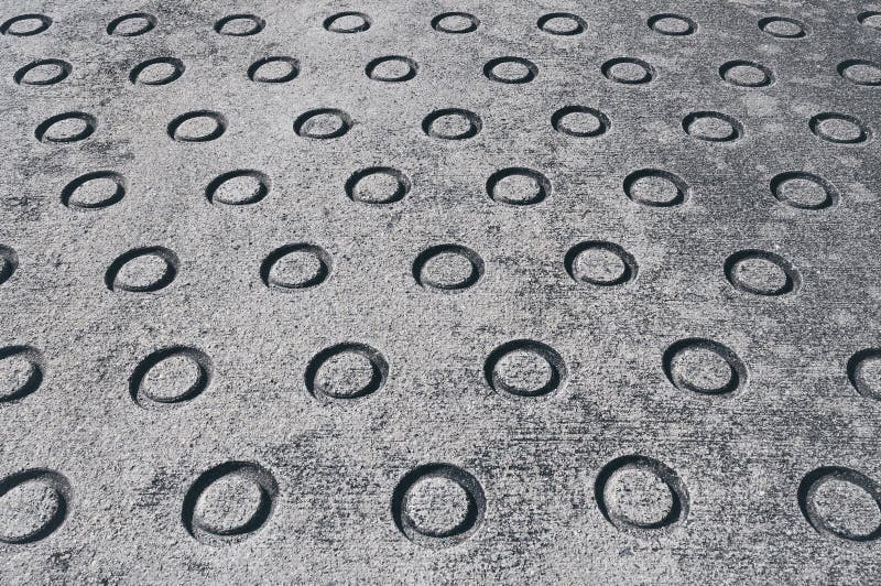 Cement Textured Circle Line Pattern Architecture Abstract Stock Photo ...