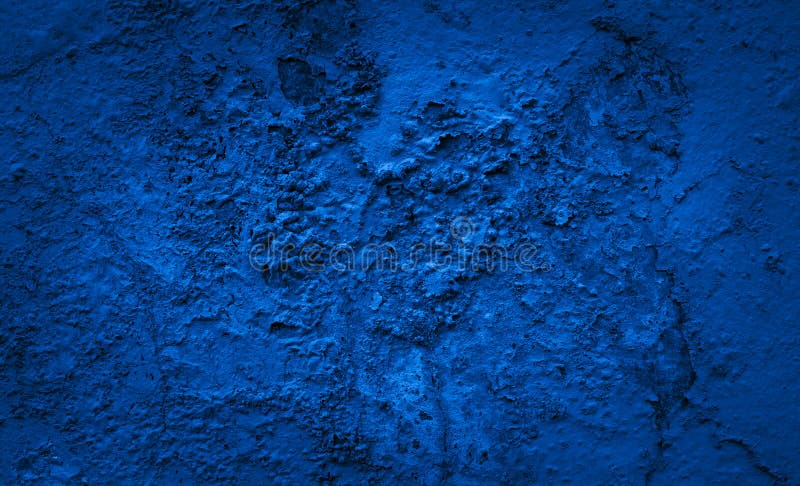 Cement Wall Cement Blue Color Background. Stock Photo - Image of dirt