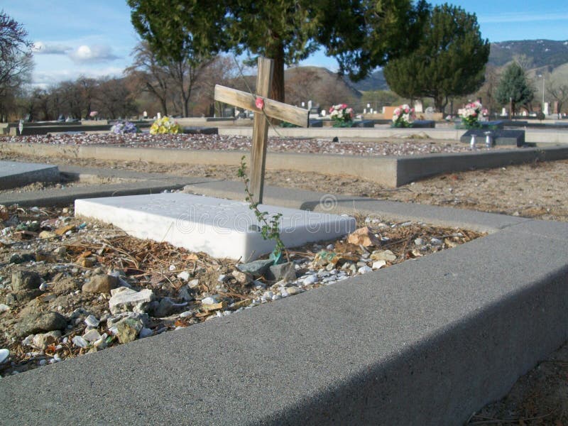 Cemetery in Carson City stock image. Image of carson 52527157