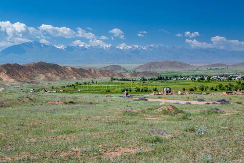 Cemetery in Central Aisa