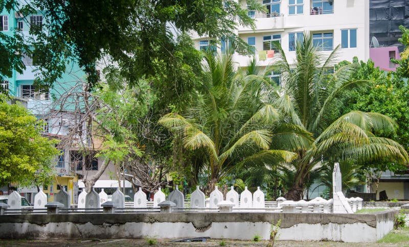 Cemetery at Maldives