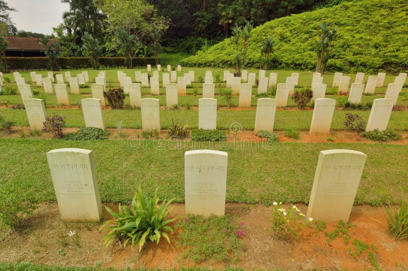 The Taiping War Cemetery is the final resting place for Allied personnel who were killed during World War II, particularly the Malayan Campaign and the Japanese occupation of Malaya. Servicemen who died after the war or during their posting in northern Malaya prior to the Malayan Emergency are also interred here. The Taiping War Cemetery is the final resting place for Allied personnel who were killed during World War II, particularly the Malayan Campaign and the Japanese occupation of Malaya. Servicemen who died after the war or during their posting in northern Malaya prior to the Malayan Emergency are also interred here.