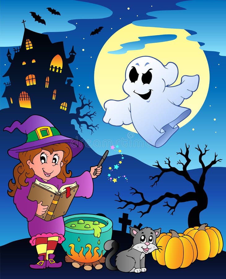 jogo de tabuleiro de halloween com castelo assustador e crianças fofas. jogo  de tabuleiro educacional com