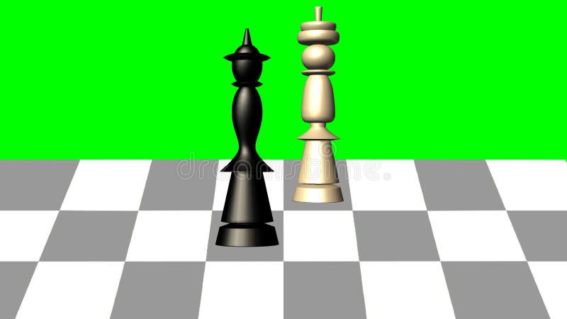 Cartão Nascer de ser um jogador de jogos de xadrez do Rei