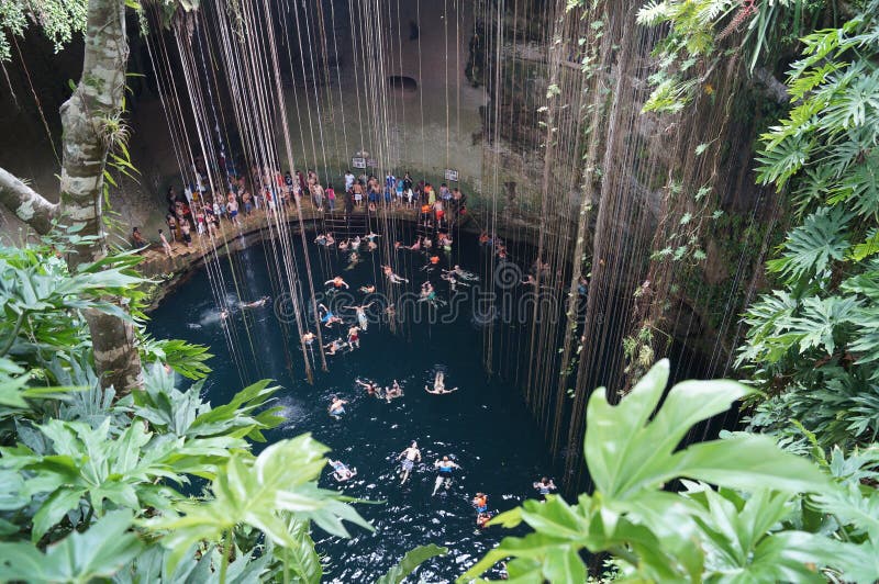 Cenote Il Kil stock photos Cenote Il Kil stock photos