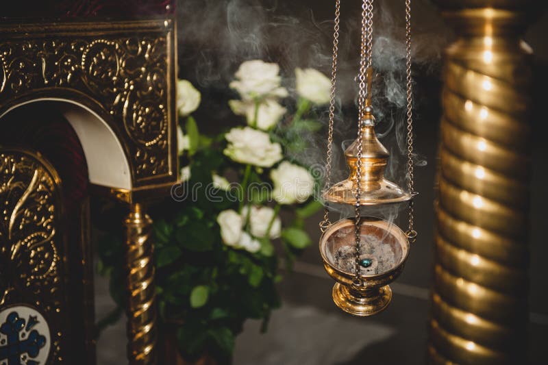 Church Censer, Worship, Incense, Smoke Stock Photo Image of censer