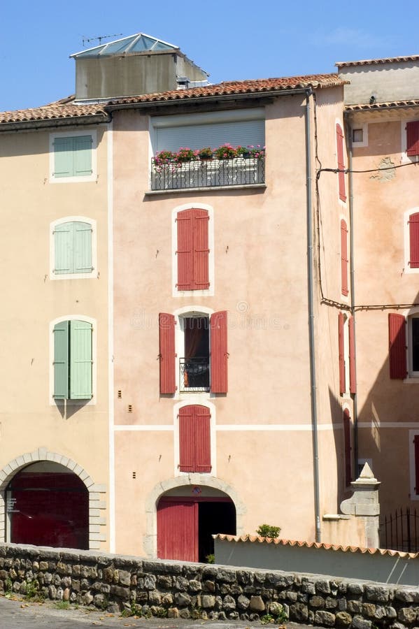 Centre town of Anduze, French city of Gard in full heart of the Cevennes in the region of Languedoc Roussillon. Centre town of Anduze, French city of Gard in full heart of the Cevennes in the region of Languedoc Roussillon