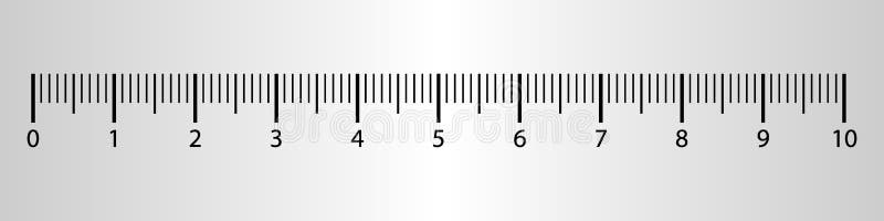 Ruler Measurement Chart