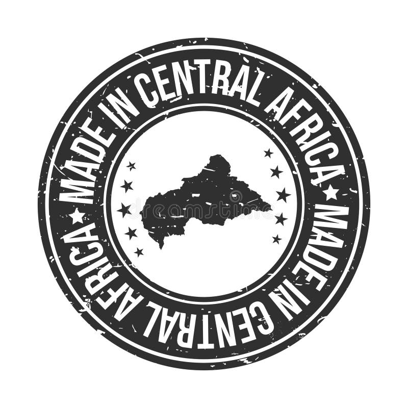 Download Central Africa Republic Symbol. Silhouette Icon Map. Design Grunge Vector. Product Export Seal ...