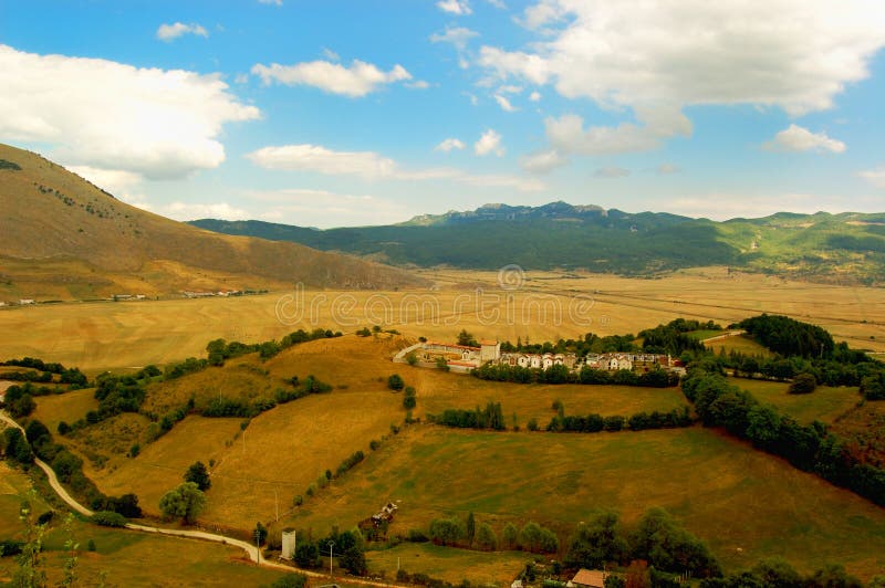 Central italy landscape