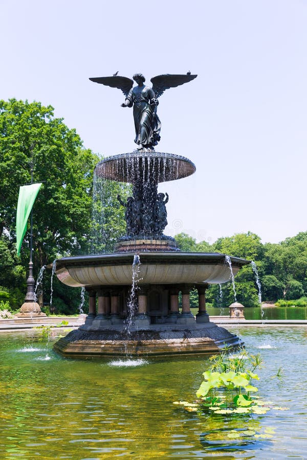 Bethesda Angel Fountain America New York Central Park OAB-BF1