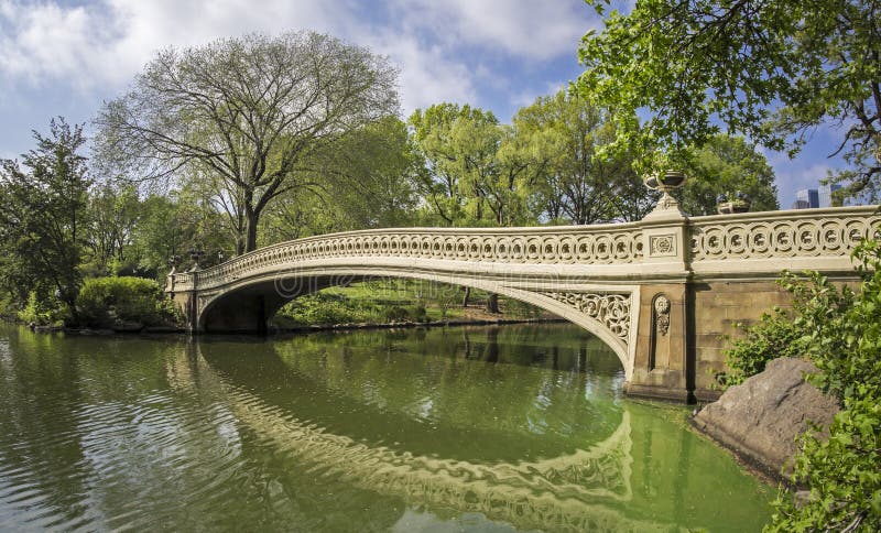 Central Park bow bridge