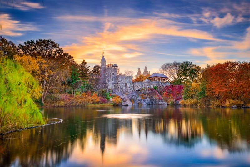 Central Park Castle στοκ εικόνα με δικαίωμα ελεύθερης χρήσης Central Park Castle στοκ εικόνα με δικαίωμα ελεύθερης χρήσης