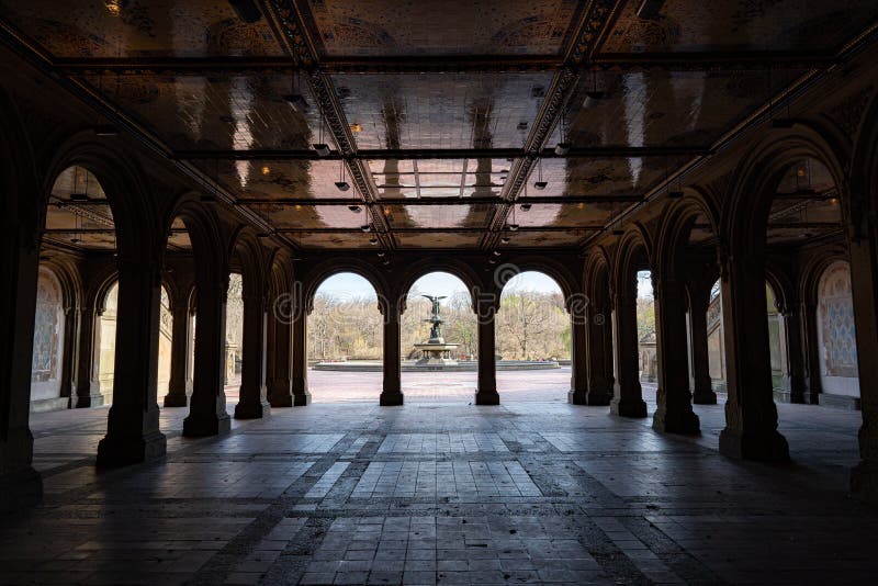 Bethesda Terrace Central Park Stock Photo 2348290361