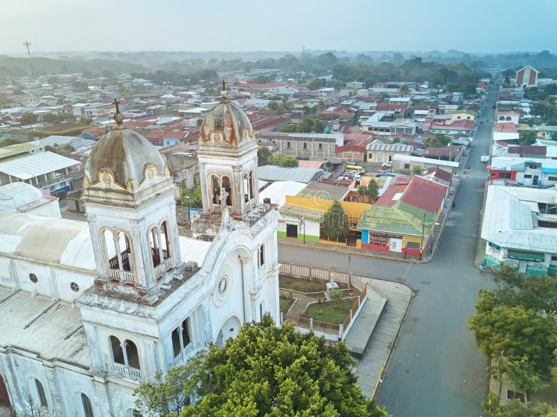 Central Square in Diriamba City Stock Image - Image of central ...