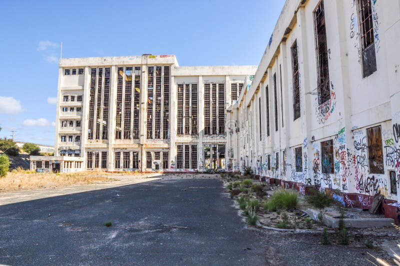 Centrale abandonnée de Fremantle : Australie occidentale photos stock Centrale abandonnée de Fremantle : Australie occidentale photos stock