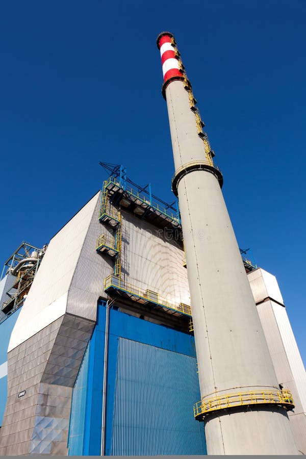 Centrale thermique image stock Centrale thermique image stock