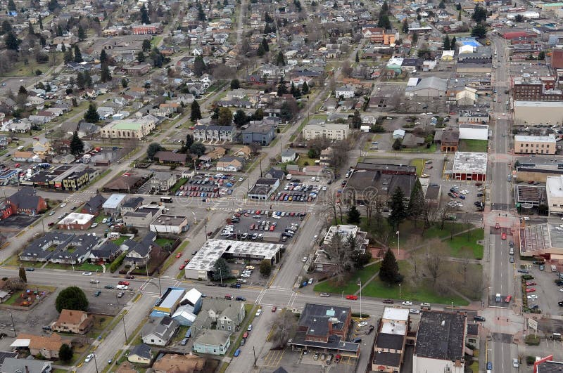 Centralia, Washington State Stock Image Image of interstate, gridded
