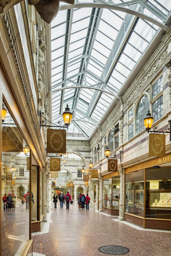 Centre commercial Chester R-U image stock Centre commercial Chester R-U image stock