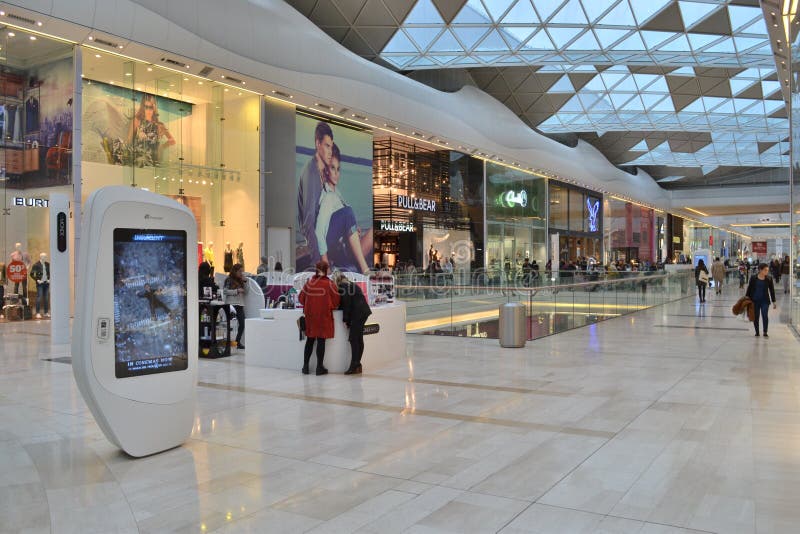 Centre commercial Londres images libres de droits Centre commercial Londres images libres de droits