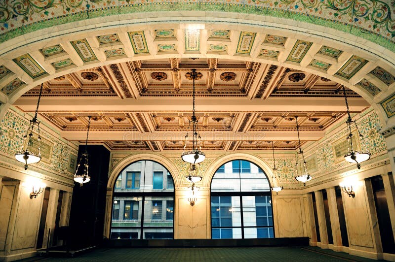 Centre culturel i de Chicago images stock Centre culturel i de Chicago images stock