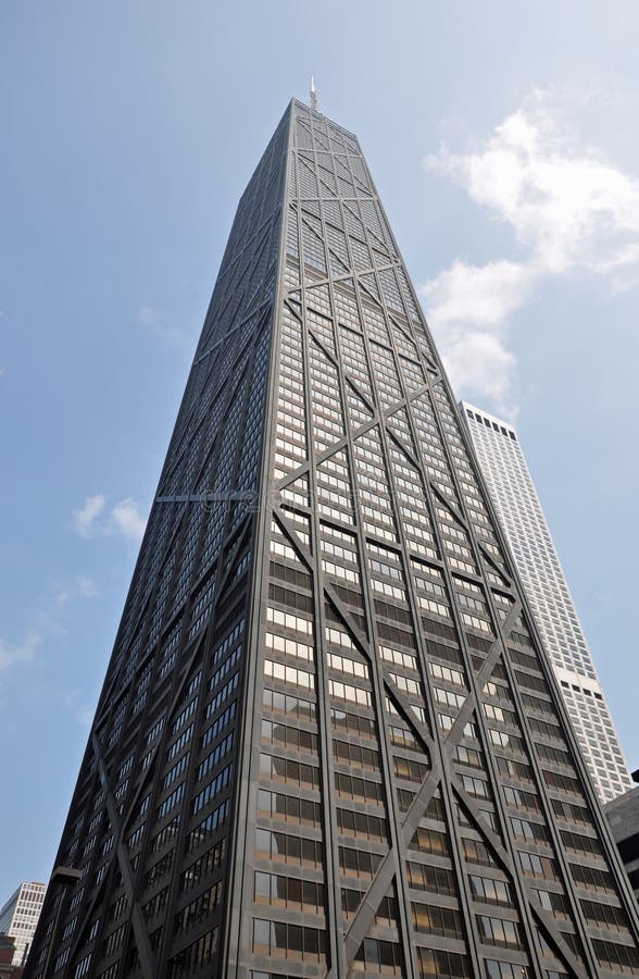 Le Gratteciel De John Hancock Center Dans La Verticale De Chicago