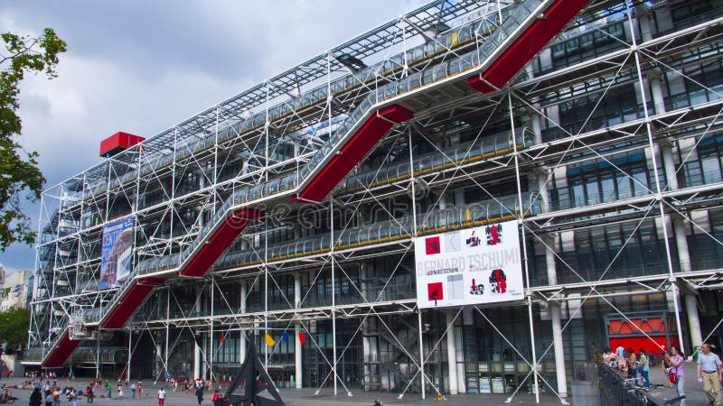 Centre Georges Pompidou, Paris, France.