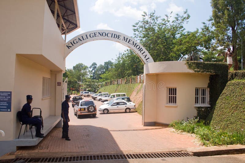 Centro commemorativo di genocidio di Kigali, Ruanda fotografia stock libera da diritti Centro commemorativo di genocidio di Kigali, Ruanda fotografia stock libera da diritti