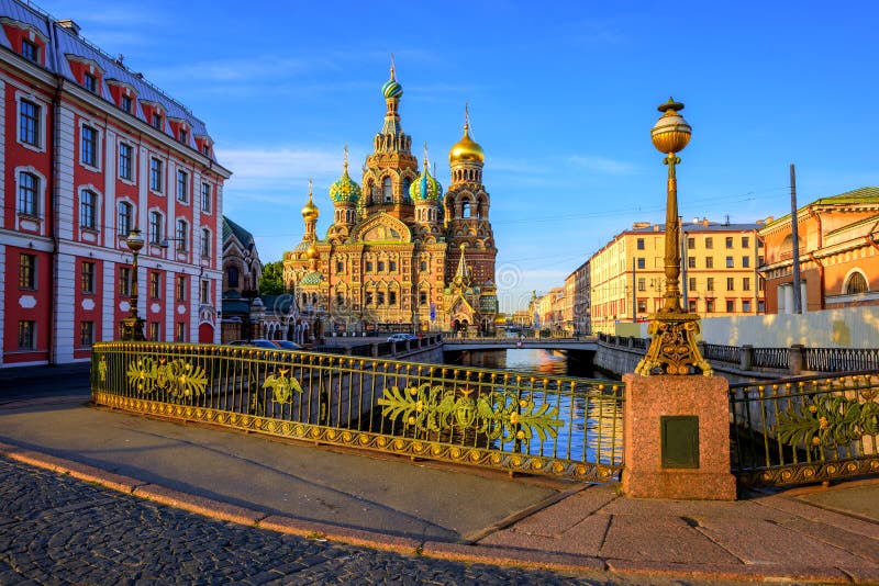 Centro da cidade de St Petersburg, Rússia