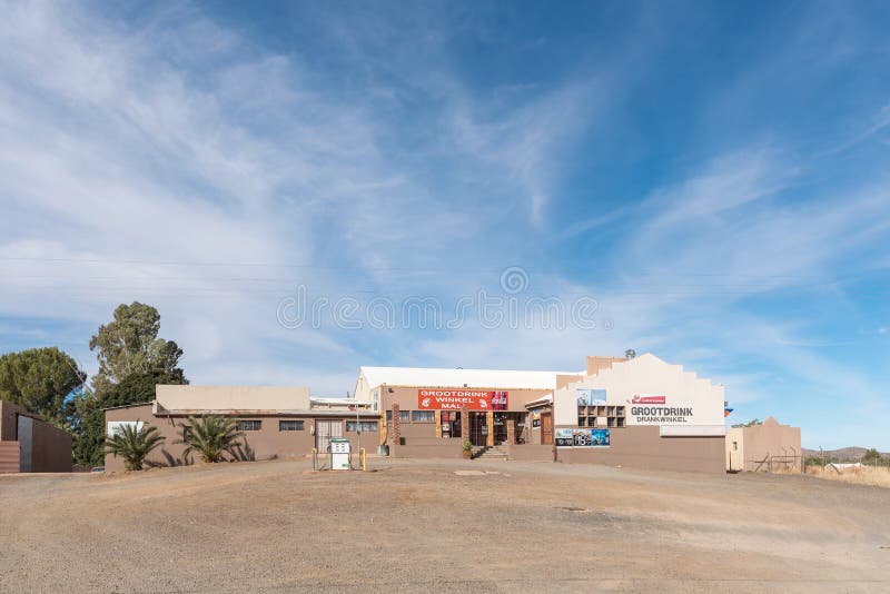 Centro de compra em Grootdrink fotografia de stock royalty free