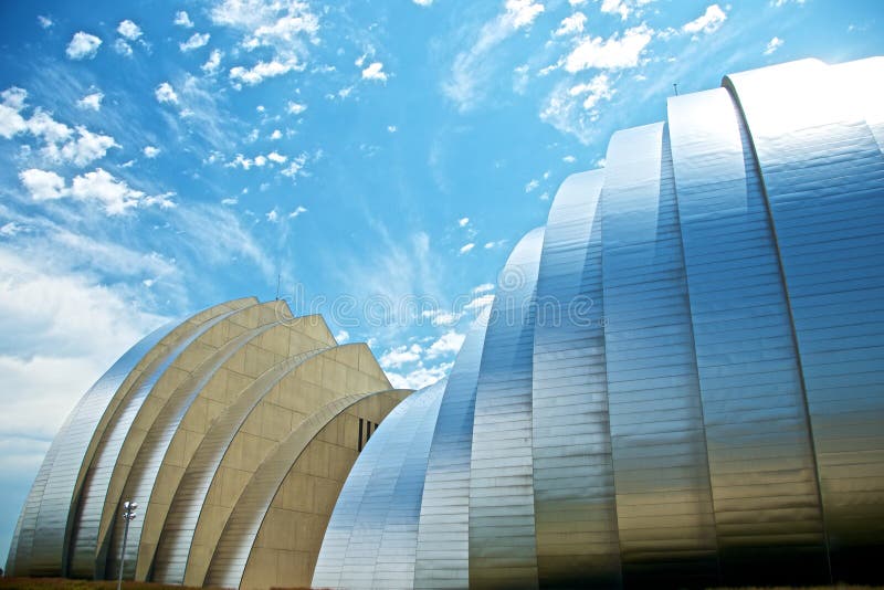 Centro de Kauffman para las artes interpretativas imagen de archivo libre de regalías Centro de Kauffman para las artes interpretativas imagen de archivo libre de regalías