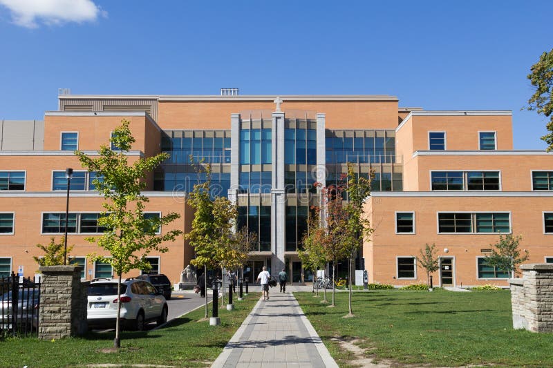 TORONTO, CANADA - 17TH SEPTEMBER 2014: The outside of St. Joseph's Health Centre during the day. TORONTO, CANADA - 17TH SEPTEMBER 2014: The outside of St. Joseph's Health Centre during the day