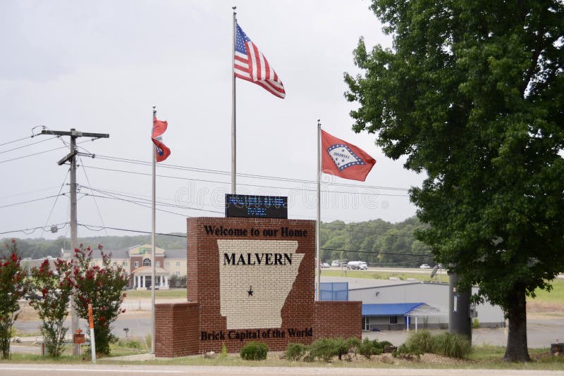 Centro de recepción de Malvern Arkansas imagenes de archivo Centro de recepción de Malvern Arkansas imagenes de archivo