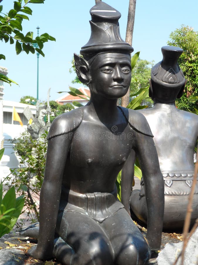 Centro de servicio de Wat Pho Thai Massage School fotos de archivo Centro de servicio de Wat Pho Thai Massage School fotos de archivo