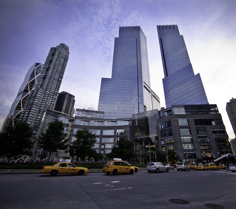 Centro della Time Warner fotografia stock libera da diritti Centro della Time Warner fotografia stock libera da diritti